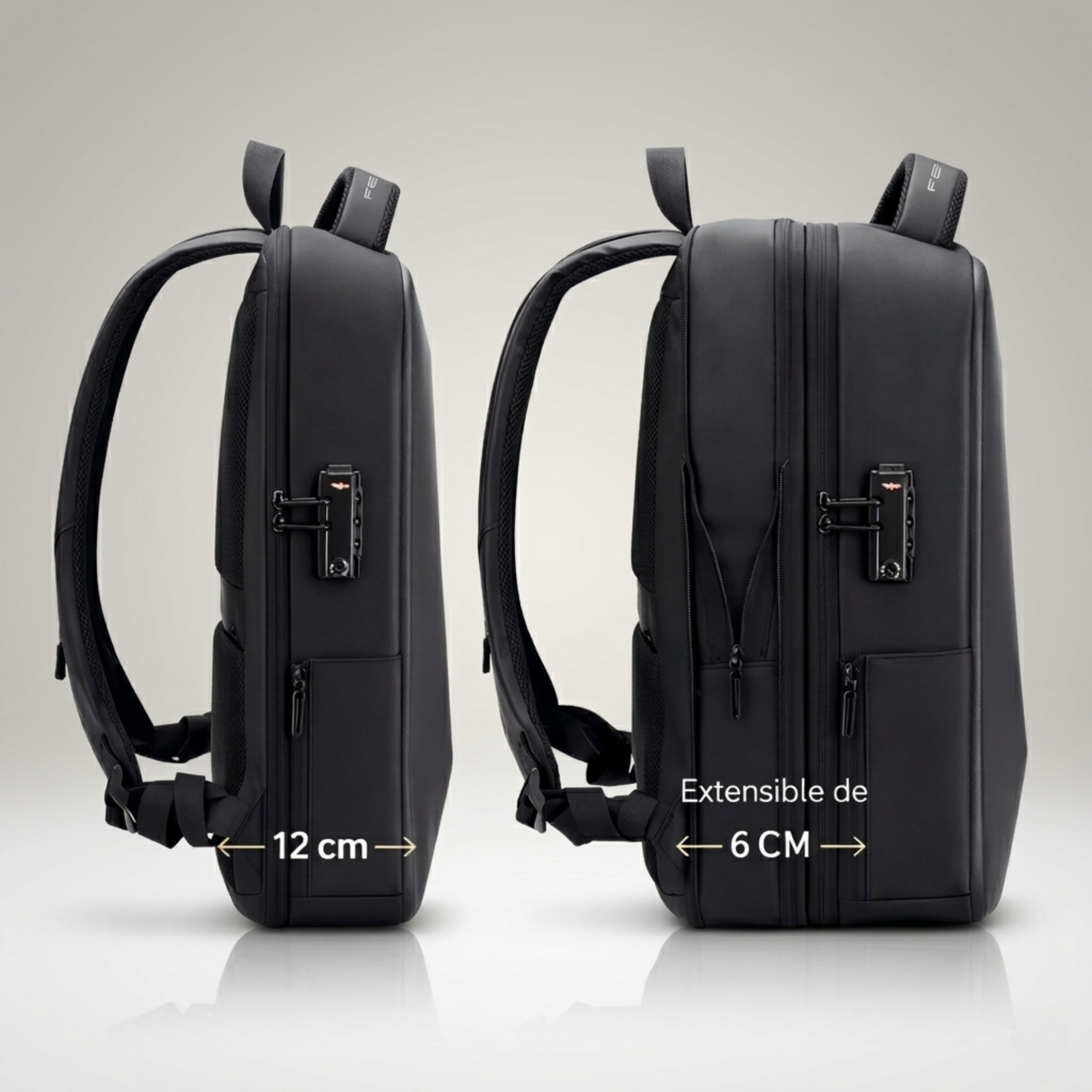 Sac à dos de rangement avec compartiment