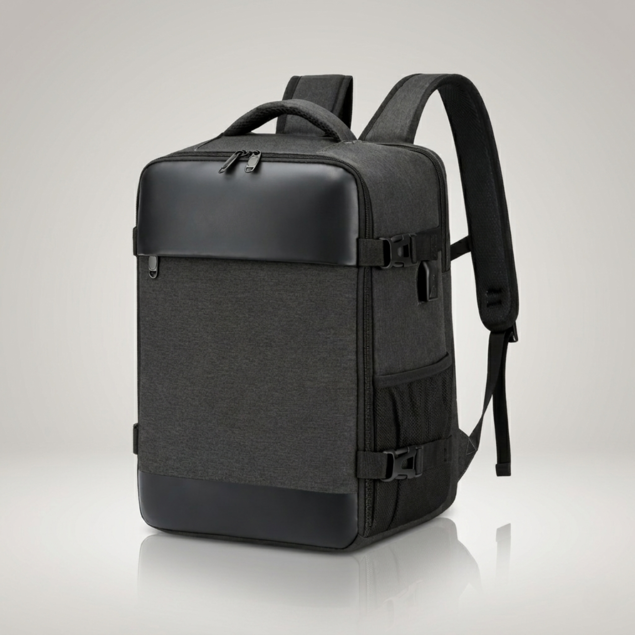 Sac à dos de rangement avec compartiment ordinateur