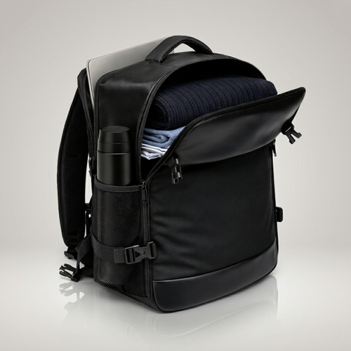 Sac à dos de rangement avec compartiment ordinateur