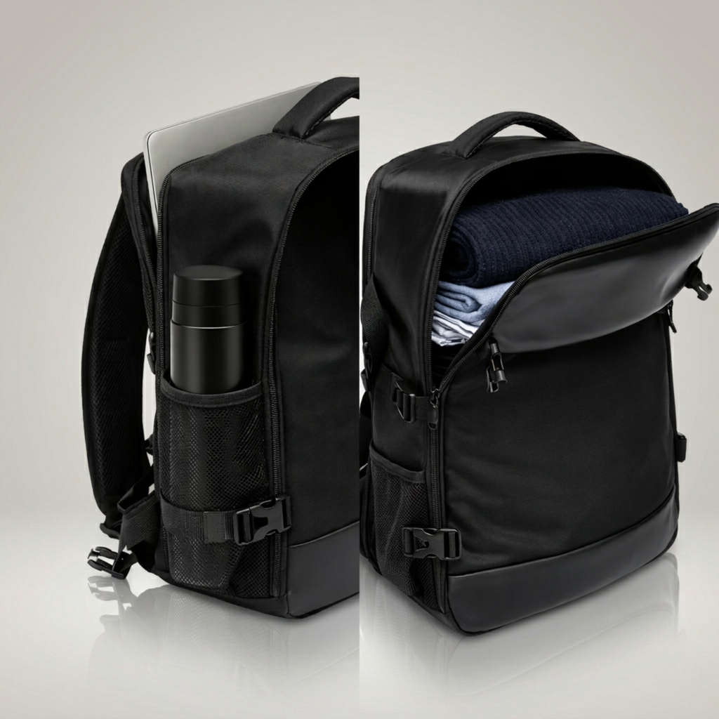 Sac à dos de rangement avec compartiment ordinateur